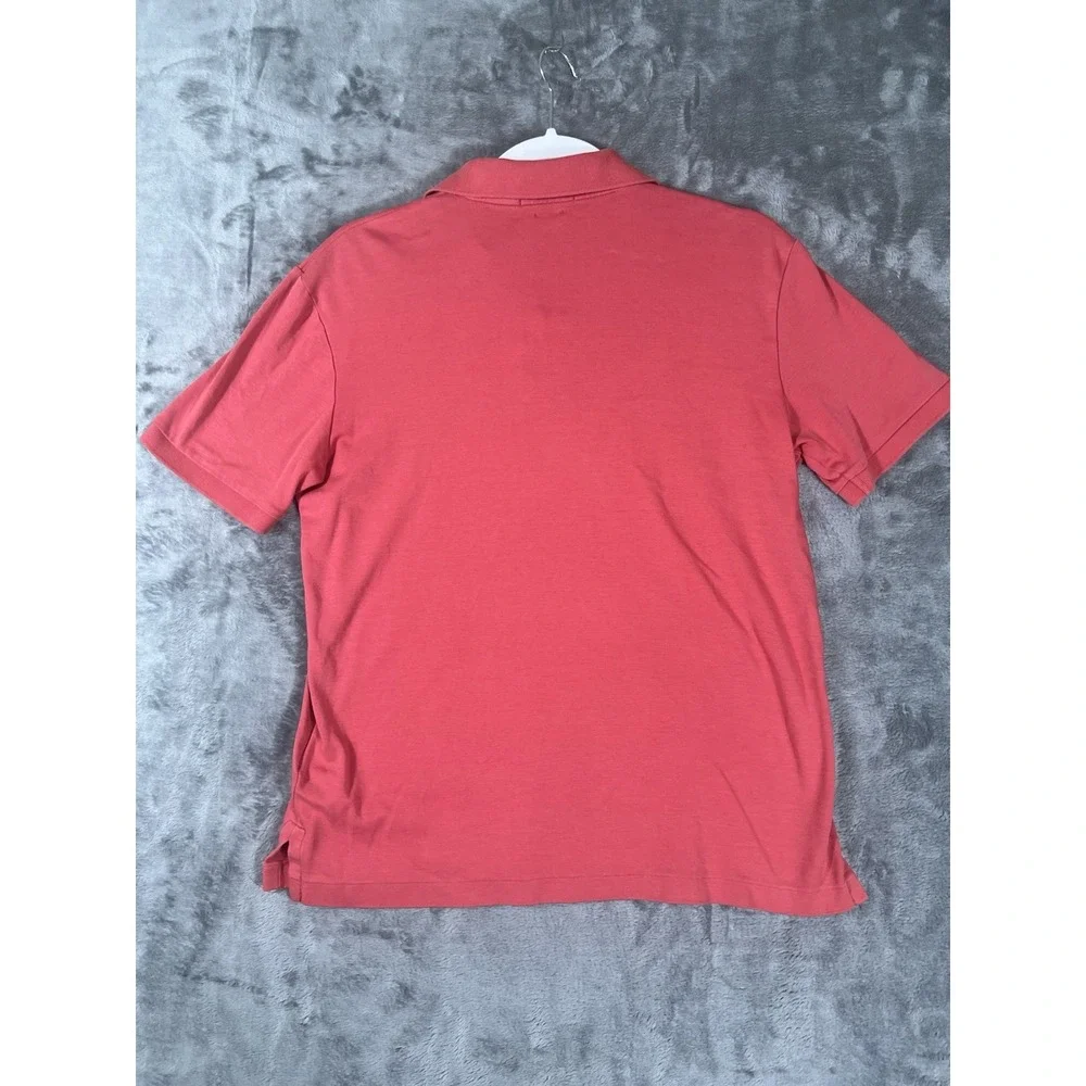 Polo Ralph Lauren Mens Classic Fit Polo Shirt Salmon Pink Small Short Sleeve